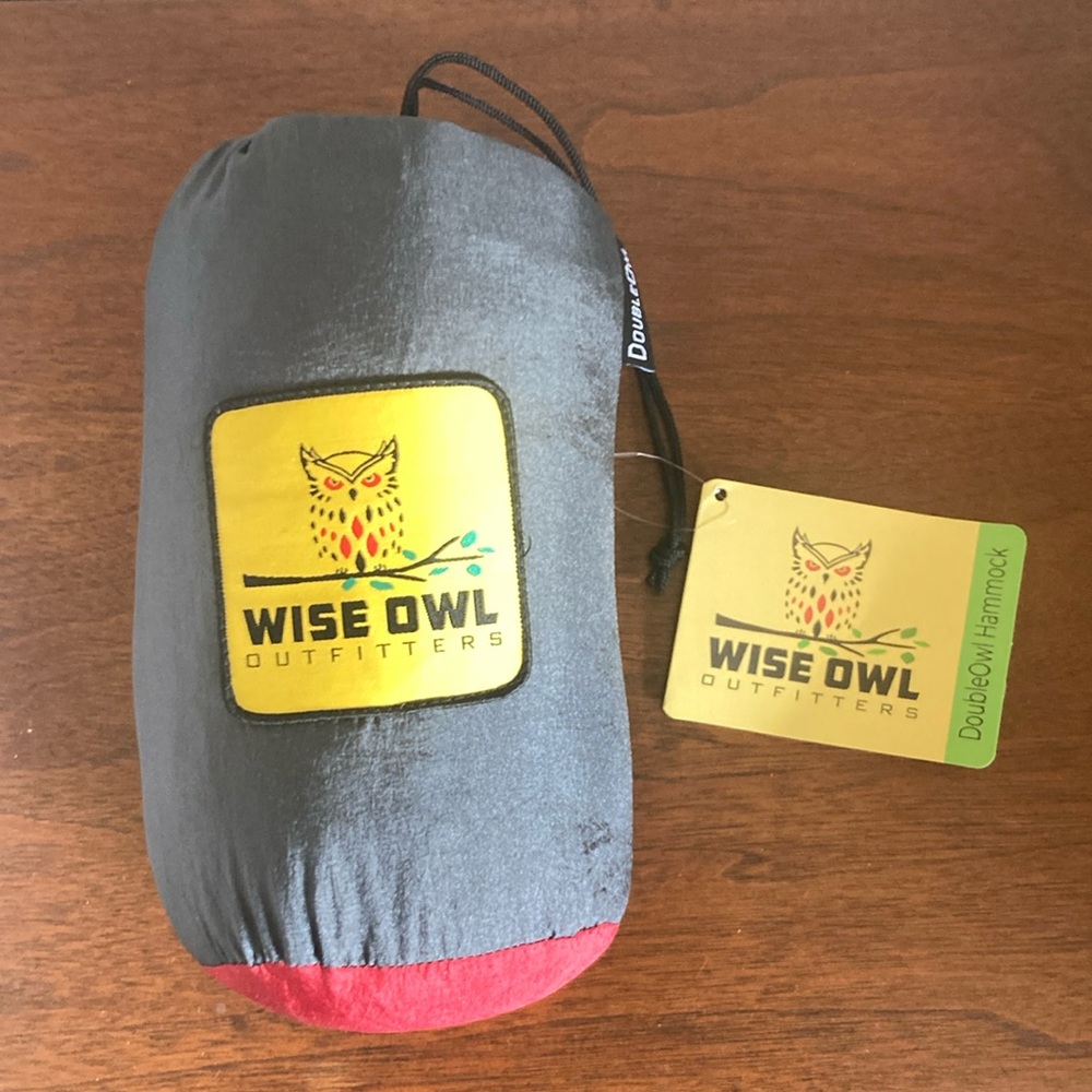 Double Hammock with Hanging Hardware — Wise Owl Outfitters